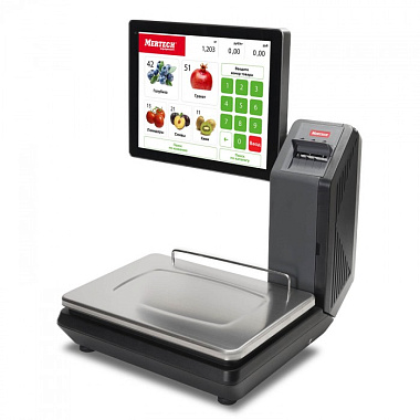 Весы с печатью этикеток MERTECH M-ER 725 PM