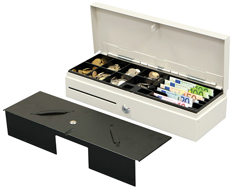 Денежный ящик Flip-Top с крышкой для инкассации