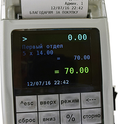 ККМ Пионер 114Ф