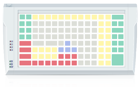 POS-клавиатура LPOS-128P