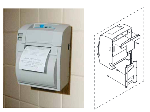 Набор крепления на стену Wall Mount Kit для Citizen CT-S300